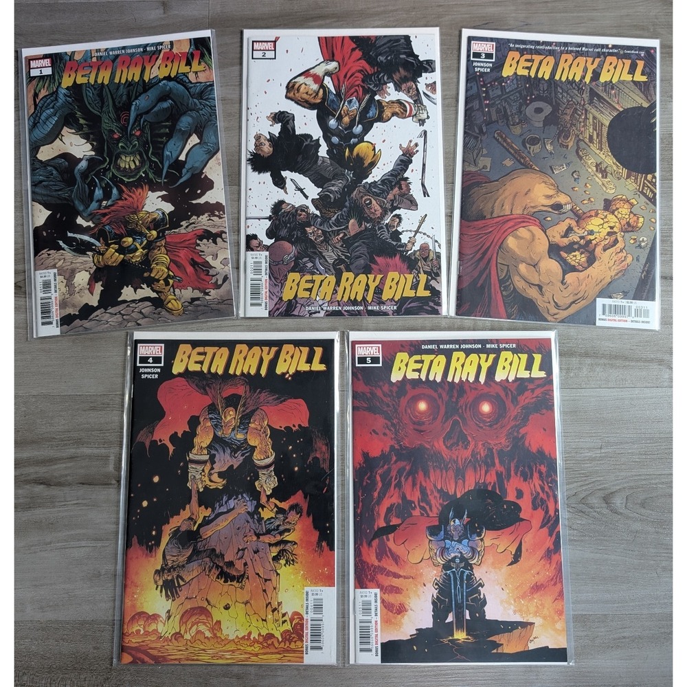 Beta Ray Bill Comics 1-5 Series Daniel Warren Johnson Marvel
